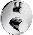 hansgrohe AXOR Uno2 Thermostat Unterputzmodell mit Abstellventil, 1 Verbraucher,