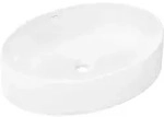 hansgrohe Xuniva D Aufsatzwaschtisch, SmartClean, ohne &Uuml;berlauf, ohne Hahnloch,