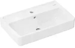hansgrohe Xanuia Q Waschtisch Compact, mit Hahnloch und &Uuml;berlauf, SmartClean, 600 &times;