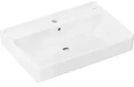 hansgrohe Xanuia Q Waschtisch Compact, mit Hahnloch und &Uuml;berlauf, SmartClean, 700 &times;