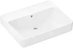 hansgrohe Xanuia Q Waschtisch, ohne Hahnloch, mit &Uuml;berlauf, 600 &times; 480 mm,...