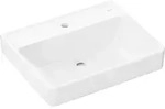 hansgrohe Xanuia Q Waschtisch, mit Hahnloch und ohne &Uuml;berlauf, SmartClean, 600 &times;
