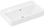hansgrohe Xanuia Q Waschtisch Compact, ohne Hahnloch, mit &Uuml;berlauf, SmartClean, 650