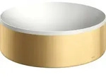 hansgrohe AXOR Suite Aufsatzwaschtisch, rund, D 300mm, mit Metallrahmen, ohne