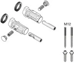 LAUFEN Bodenbefestigung, M12, f&uuml;r freistehenden Kartell Waschtisch H811331,