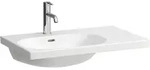 LAUFEN LUA Waschtisch, 1 Hahnloch, mit &Uuml;berlauf, 750x460mm, Ablage rechts,