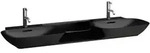 LAUFEN INO Doppelwaschtisch, ohne Hahnloch, ohne &Uuml;berlauf, 1420x450mm,