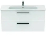 Ideal Standard i.life A Waschtisch-Paket, 1240x460x645mm, Griff Schwarz,...