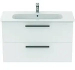 Ideal Standard i.life A Waschtisch-Paket, 1040x460x645mm, Griff Schwarz, K8746DU,