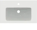Ideal Standard i.life S M&ouml;belwaschtisch, 1 Hahnloch, mit &Uuml;berlauf, 610x385mm,
