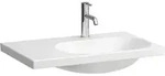 LAUFEN LUA Waschtisch, 1 Hahnloch, ohne &Uuml;berlauf, 750x460mm, Ablage links,