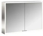 emco prime Lichtspiegelschrank, 1000 mm, 2 T&uuml;ren, mit verspiegelten...