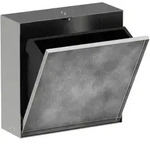 hansgrohe XtraStoris Rock Abfalleimer, Einbau, befliesbare T&uuml;r, 390x100x390mm, 4