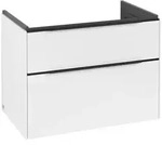 Villeroy & Boch Subway 3.0 Waschbeckenunterschrank, LED-Beleuchtung, 2 Ausz&uuml;ge,