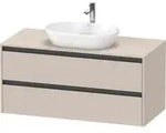 Duravit Ketho.2 Konsolenwaschtischunterbau wandh&auml;ngend, 1200x568x550mm, 2