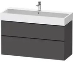 Duravit D-Neo Waschtischunterbau wandh&auml;ngend, 1184x625x442mm, 1 Auszug, 1