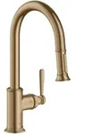 hansgrohe AXOR Montreux Einhebel-K&uuml;chenmischer DN 15, 180, mit Ausziehbrause,