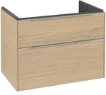 Villeroy & Boch Subway 3.0 Waschbeckenunterschrank, LED-Beleuchtung, 2 Ausz&uuml;ge,