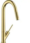 hansgrohe AXOR Starck Einhebel-K&uuml;chenmischer 270 mit Ausziehbrause, 10821950,...