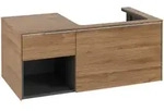 Villeroy & Boch Subway 3.0 Waschbeckenunterschrank, 2 Ausz&uuml;ge, Waschbecken rechts,