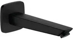 hansgrohe Logis Wanneneinlauf, Ausladung 195mm, Mattschwarz, 71410670