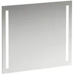 LAUFEN LANI Spiegel, zwei vertikal integrierten Leuchten, 800x28x700mm,