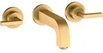 hansgrohe AXOR Citterio 3-Loch Waschtischarmatur Unterputz, Auslauf 162mm,