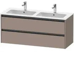 Duravit Ketho.2 Waschtischunterbau wandh&auml;ngend, 2 Schubk&auml;sten,...