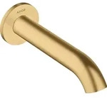 hansgrohe AXOR Uno Wanneneinlauf, gebogen, Ausladung 178mm, 38411250, Farbe:...