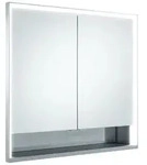 KEUCO Royal Lumos Spiegelschrank Wandeinbau 2-t&uuml;rig, kurze T&uuml;r, mit...