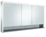 KEUCO Royal Lumos Spiegelschrank Wandvorbau 3-t&uuml;rig, kurze T&uuml;r, offenes...