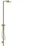 hansgrohe AXOR Starck Duschs&auml;ulen Set, Kopfbrause 240 1-jet, mit Thermostat,