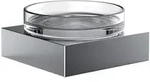 emco liaison Seifenhalter, Wandmodell, Schale aus Kristallglas, klar, chrom,