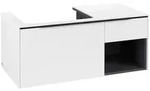Villeroy & Boch Subway 3.0 Waschbeckenunterschrank, 2 Ausz&uuml;ge, Waschbecken links,