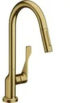 hansgrohe AXOR Citterio DN15 Einhebel-K&uuml;chenmischer 250 mit Ausziehbrause,...