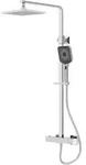 Steinberg Serie 342 Brauseset, Komplettset inklusive Thermostat, Regenbrause und