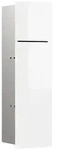 emco asis pure WC-Modul, Unterputzmontage, T&uuml;ranschlag links, 2-teilige Glasfront,