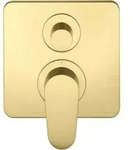 hansgrohe AXOR Citterio M Einhebel Wannenmischer Unterputz, 34425950, Farbe: Brushed