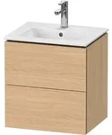 Duravit L-Cube Waschtischunterbau wandh&auml;ngend, Compact, 2 Schubk&auml;sten,