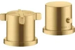 hansgrohe AXOR Citterio E 2-Loch Wannenrandarmatur mit Thermostat, 36412250,...