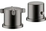 hansgrohe AXOR Citterio E 2-Loch Wannenrandarmatur mit Thermostat, 36412330,...