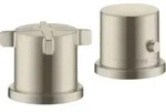 hansgrohe AXOR Citterio E 2-Loch Wannenrandarmatur mit Thermostat, 36412820,...