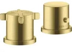hansgrohe AXOR Citterio E 2-Loch Wannenrandarmatur mit Thermostat, 36412950,...