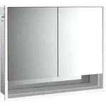 emco loft Lichtspiegelschrank mit Unterfach, 800mm, 2 T&uuml;ren, Unterputzmodell,