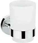 hansgrohe Logis UNIVERSAL Zahnputzbecher, chrom/mattglas, 41718000