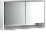 emco loft Lichtspiegelschrank mit Unterfach, 1300mm, 2 T&uuml;ren, Aufputzmodell,