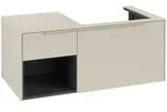 Villeroy & Boch Subway 3.0 Waschbeckenunterschrank, 2 Ausz&uuml;ge, Waschbecken rechts,