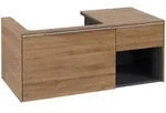 Villeroy & Boch Subway 3.0 Waschbeckenunterschrank, 2 Ausz&uuml;ge, Waschbecken links,