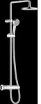 HANSA HANSABASIC Regenbrause-Duscharmatur, Brausegarnitur, chrom, 55350110