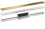 hansgrohe AXOR Drain Fertigset Durschrinne, 800mm, 42521990, Farbe: Polished Gold
